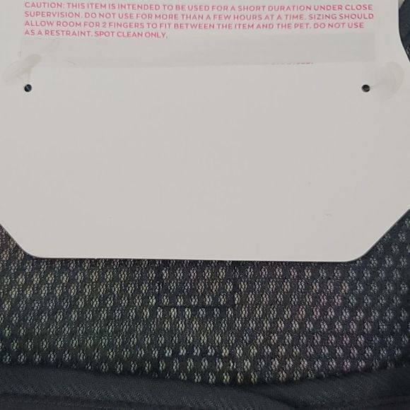 JUSTICE Rainbow‎ Print Pet Harness Small Black - Picture 10 of 12